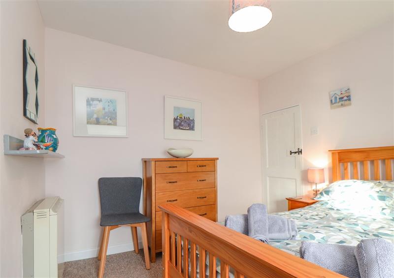 One of the bedrooms at By-sea, Marazion