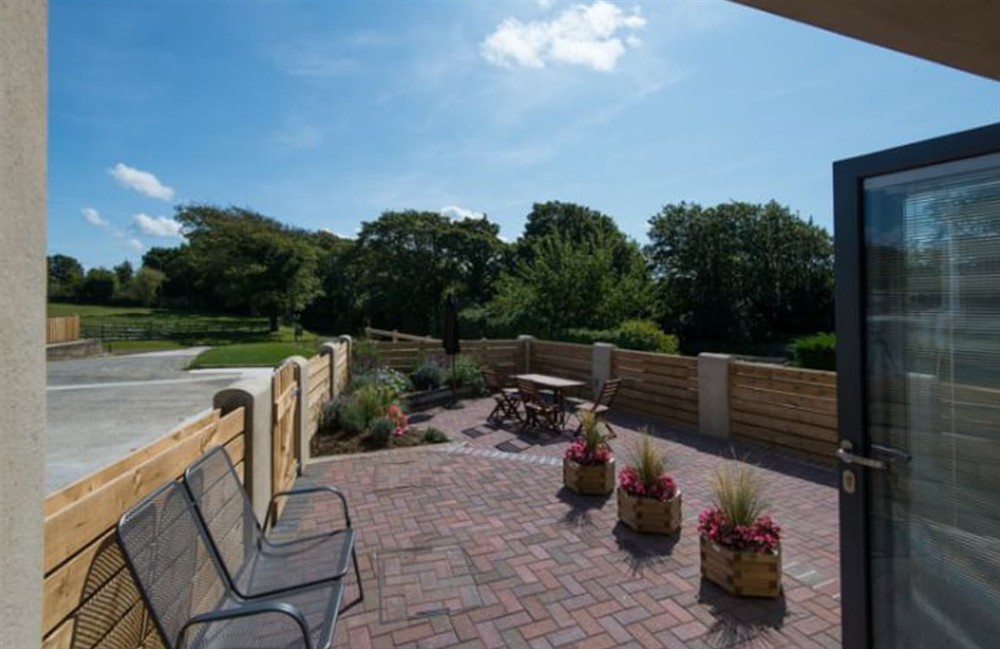 Outdoor area at By the Byre in Bude, Cornwall