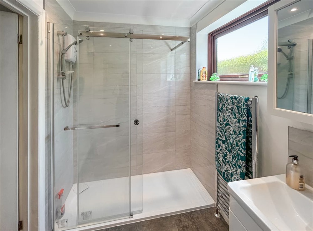 Bathroom at By The Way in Broadstone, near Christchurch, Dorset