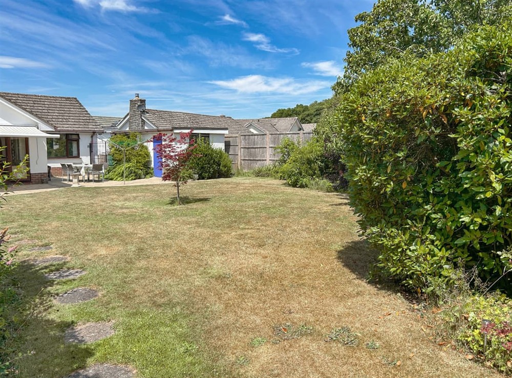 Garden and grounds at By The Way in Broadstone, near Christchurch, Dorset