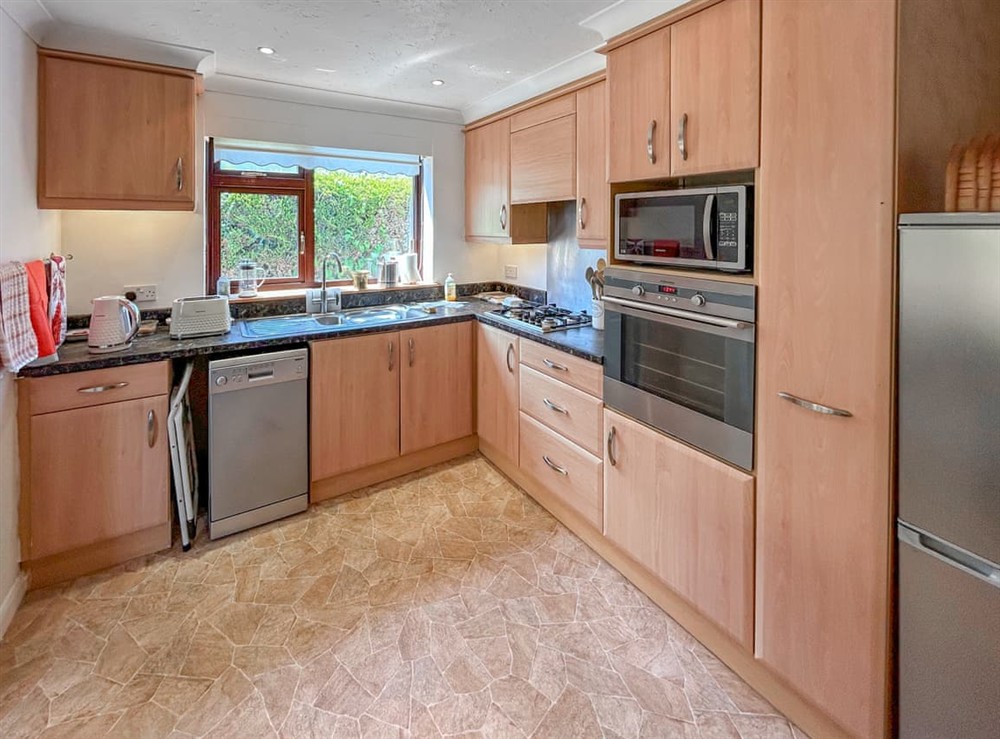 Kitchen at By The Way in Broadstone, near Christchurch, Dorset