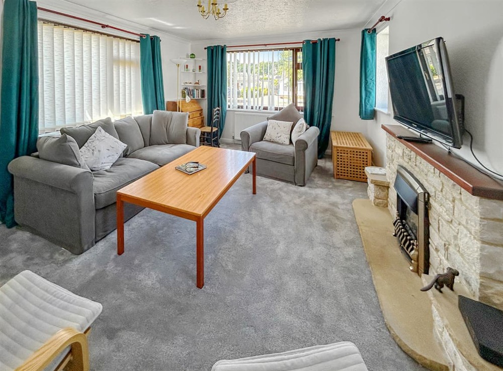 Living area at By The Way in Broadstone, near Christchurch, Dorset
