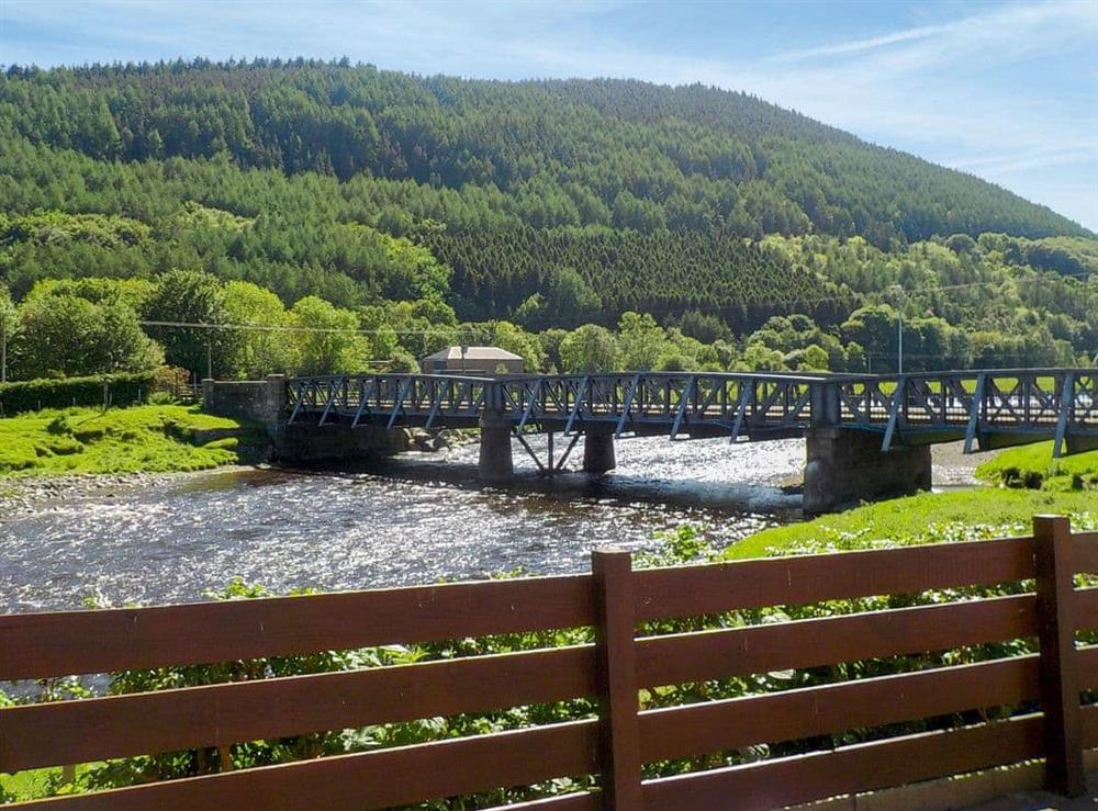 Delightful views from the property at Bydand in Walkerburn, Peebleshire