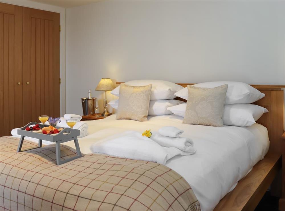 Double bedroom at Byn Guest House Cottage in Conwy Town, Gwynedd