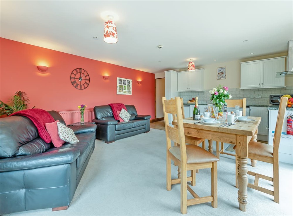 Open plan living space (photo 3) at Byre in Blandford Forum, Dorset