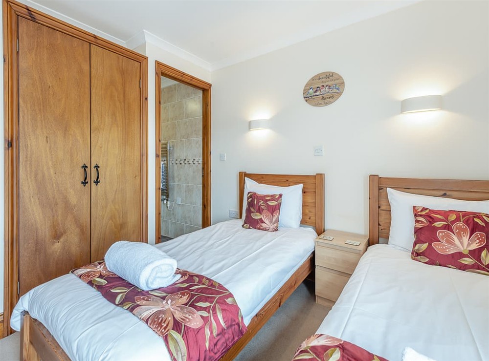 Twin bedroom (photo 2) at Byre in Blandford Forum, Dorset