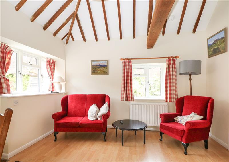 The living room at Byre Cottage 1, Sullington near Storrington