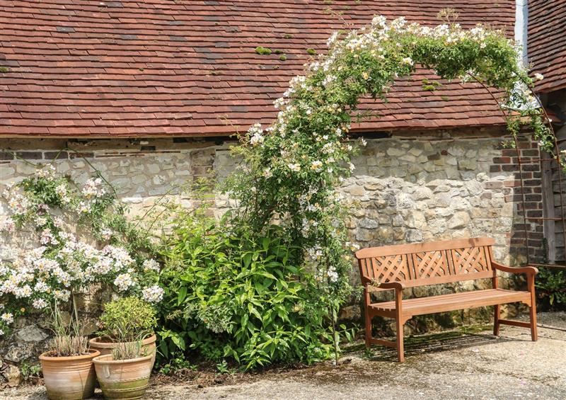 Enjoy the garden at Byre Cottage 4, Sullington near Storrington
