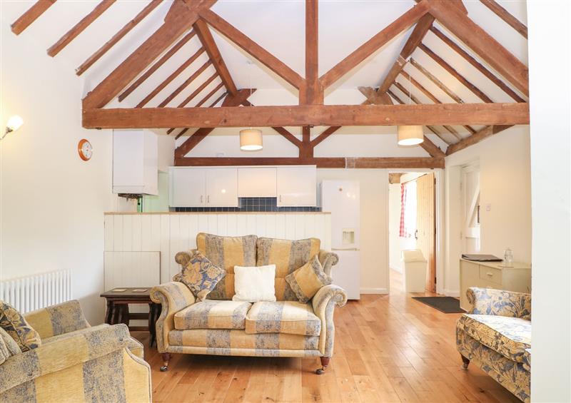 This is the living room at Byre Cottage 4, Sullington near Storrington