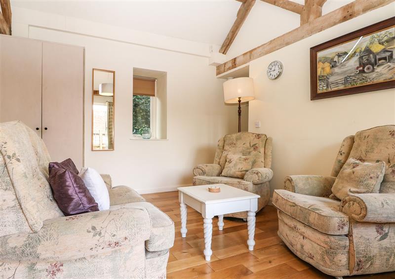 The living area at Byre Cottage 5, Sullington near Storrington