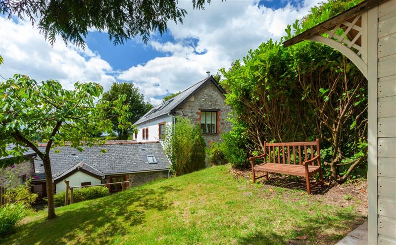 The setting at Byre Cottage, Dulverton