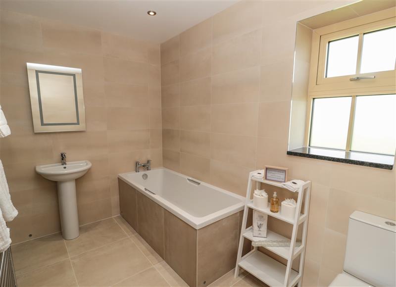 This is the bathroom at Byre Cottage, Embleton