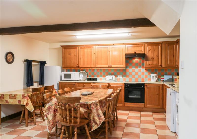 This is the kitchen at Byre Cottage, Flyingthorpe