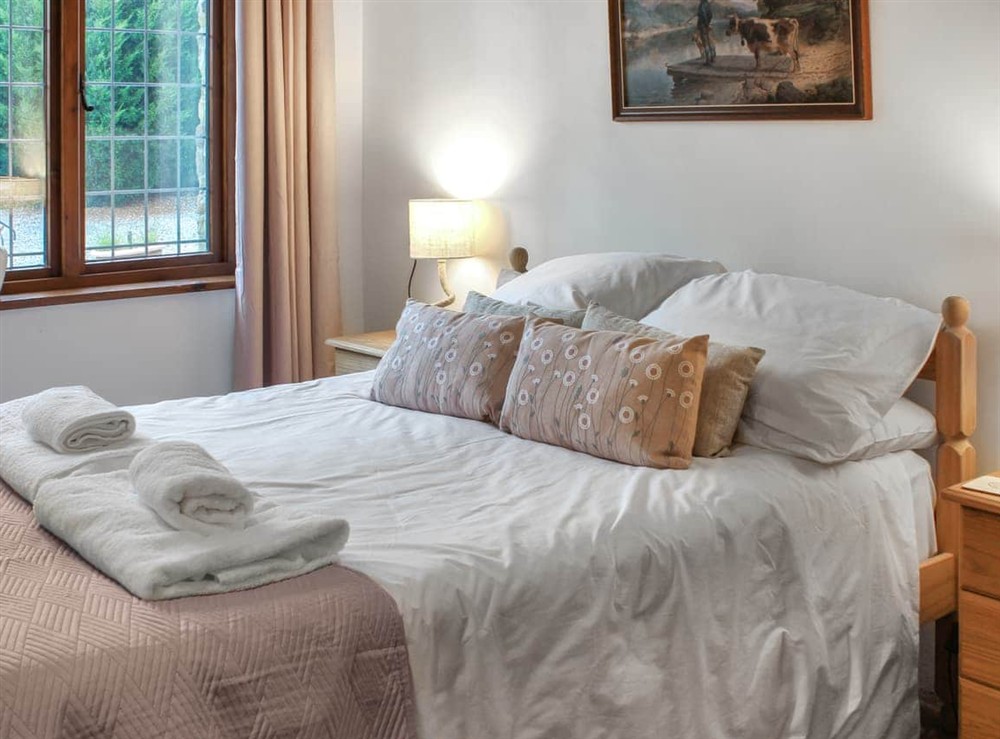 Double bedroom at Byre Cottage in Liskeard, Cornwall