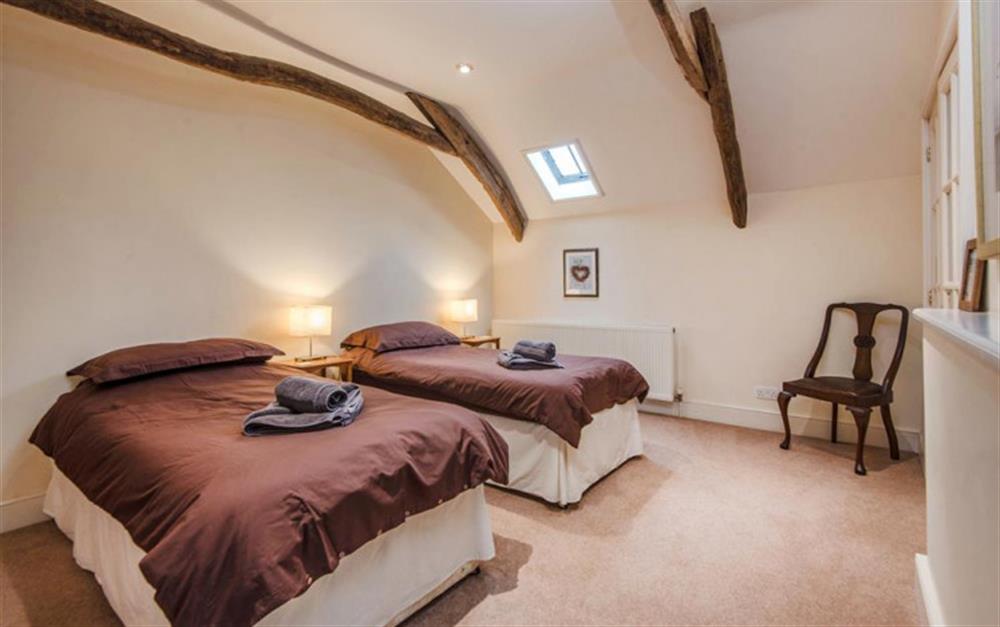Another view of the twin bedroom. at Byre in Slapton