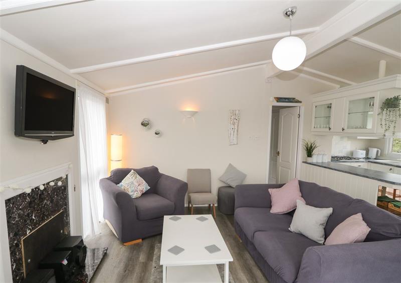 Enjoy the living room at Caban Tywod, Abersoch