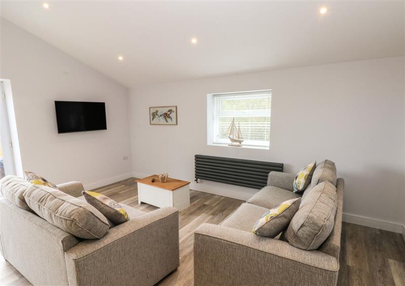 The living area at Caban Y Mor, Amroth near Saundersfoot