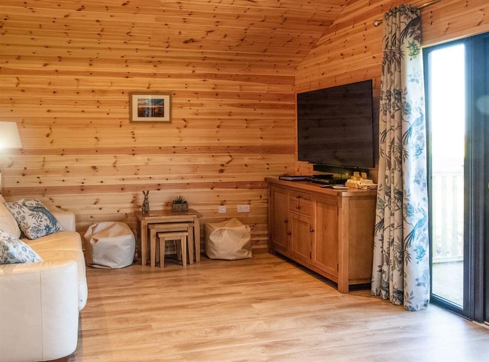 Living area at Cabin Hideaways, Glenfyne, 