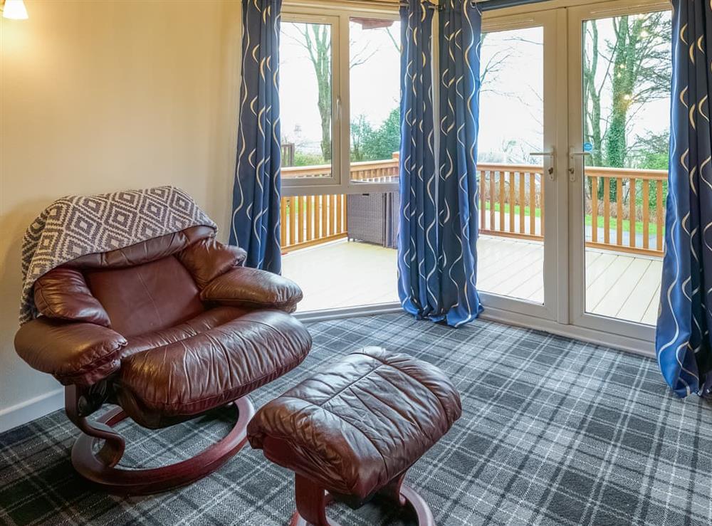 Living area (photo 2) at Cabin Retreat in Wemyss Bay, near Glasgow, Renfrewshire