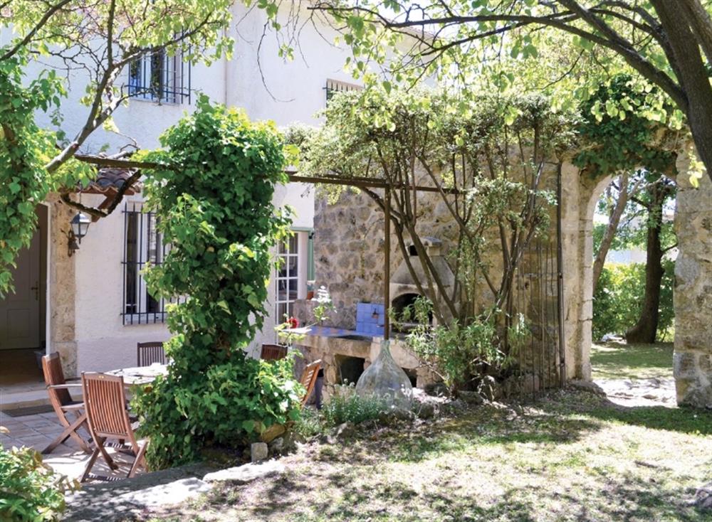 Garden at Cabris, nr. Grasse in , France