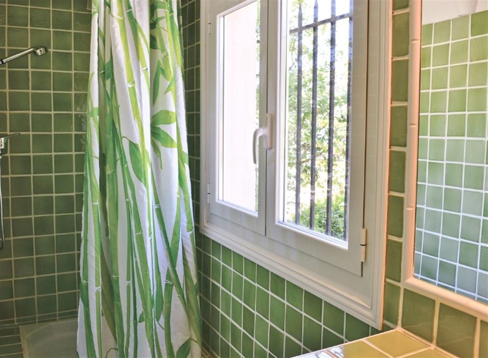 Shower room at Cabris, nr. Grasse in , France
