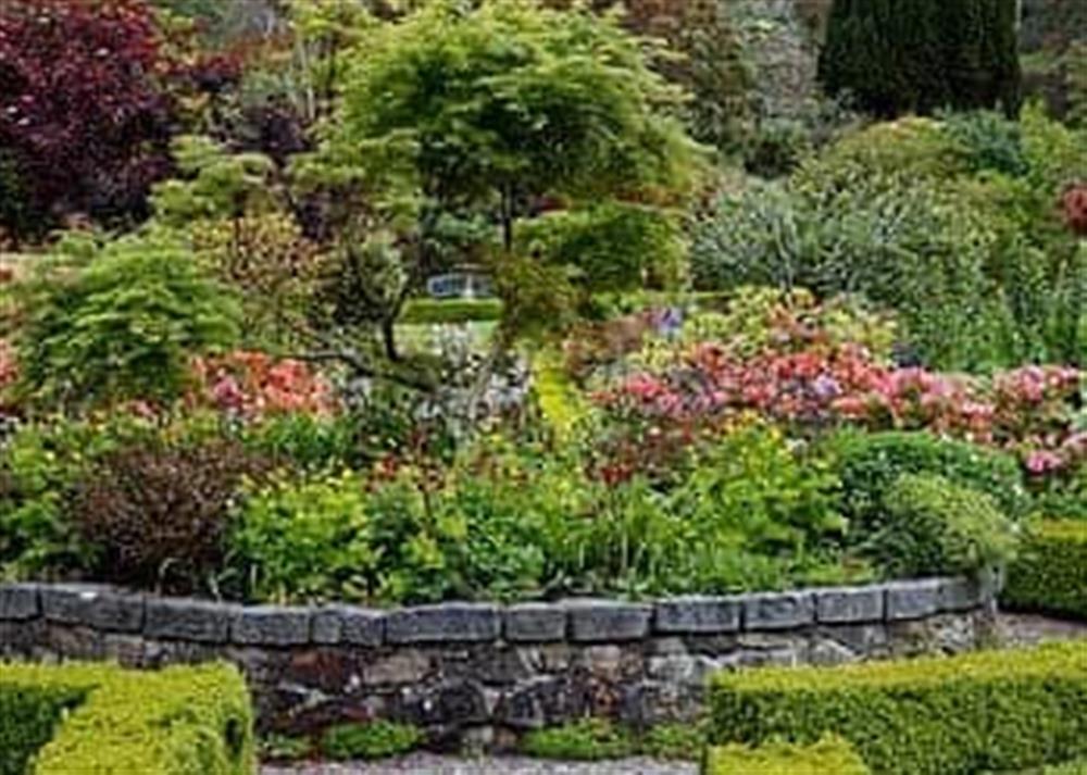 Armaddy castle gardens (photo 2) at Caddleton Farmhouse in Ardmaddy Castle, Nr Oban, Argyll., Great Britain