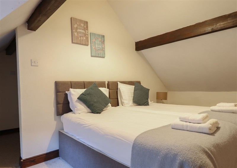 One of the bedrooms at Cader Cottage, Dolgellau