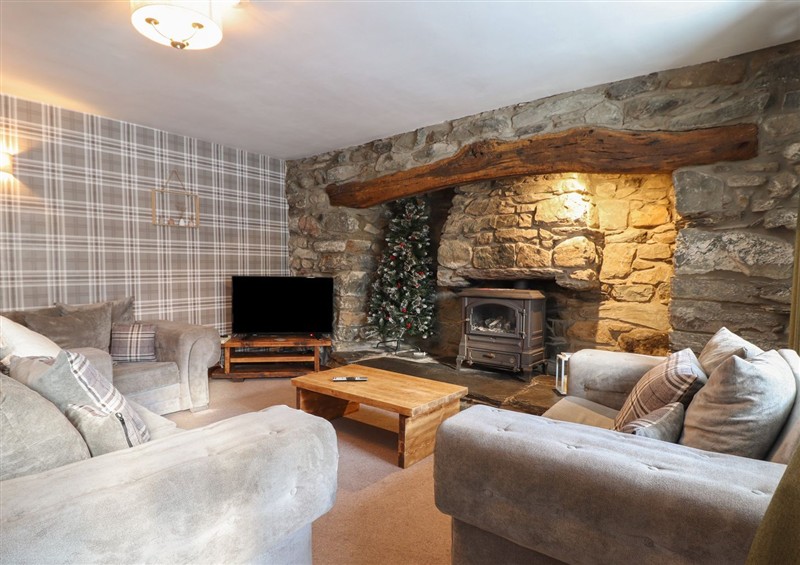 Relax in the living area at Cader Cottage, Dolgellau