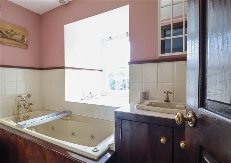 This is the bathroom at Cader Cottage, Dolgellau