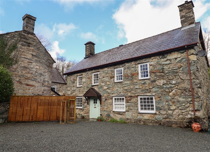 This is the setting of Cader Cottage