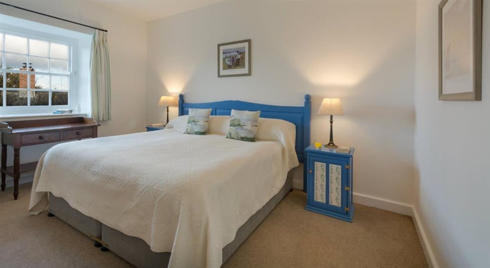 The double bedroom at Cadgwith Elm in Helston, Cornwall