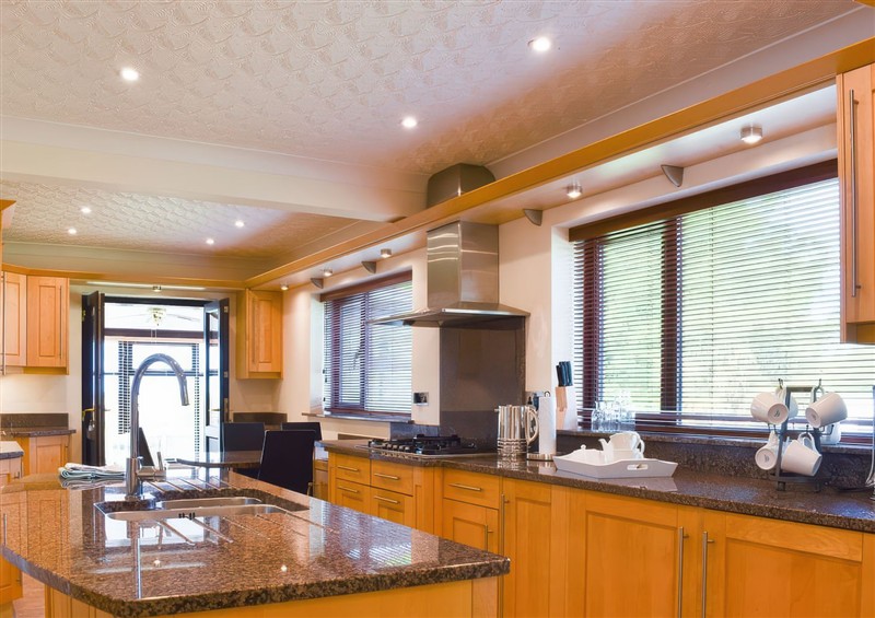 Kitchen at Cae Coch, Brynteg near Benllech