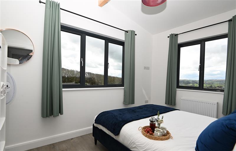 A bedroom in Cae Dafadd at Cae Dafadd, New Mills near Llanfair Caereinion