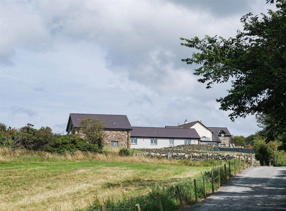 One of a number of charming holiday cottages close to the Welsh coast at Pant y Saer, 