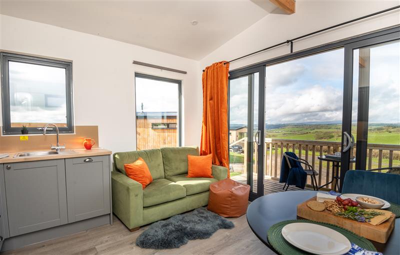Enjoy the living room at Cae Pren, New Mills near Llanfair Caereinion