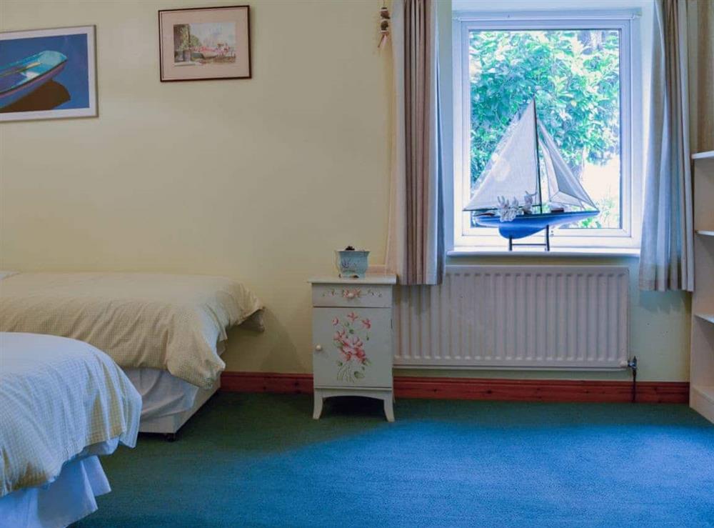 Lovely twin bedded room at Caefadog Fach in Barmouth, Gwynedd., Great Britain