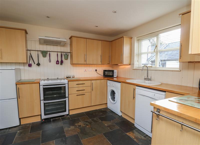 This is the kitchen at Caely, Penybont near Llandrindod Wells