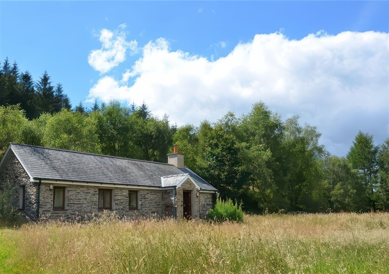 Outside at Caen Y Coed Barn, Penrhyndeudraeth