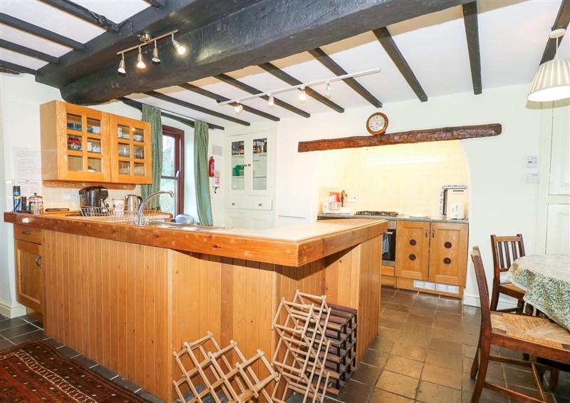 Kitchen at Caen Y Coed Cottage, Penrhyndeudraeth