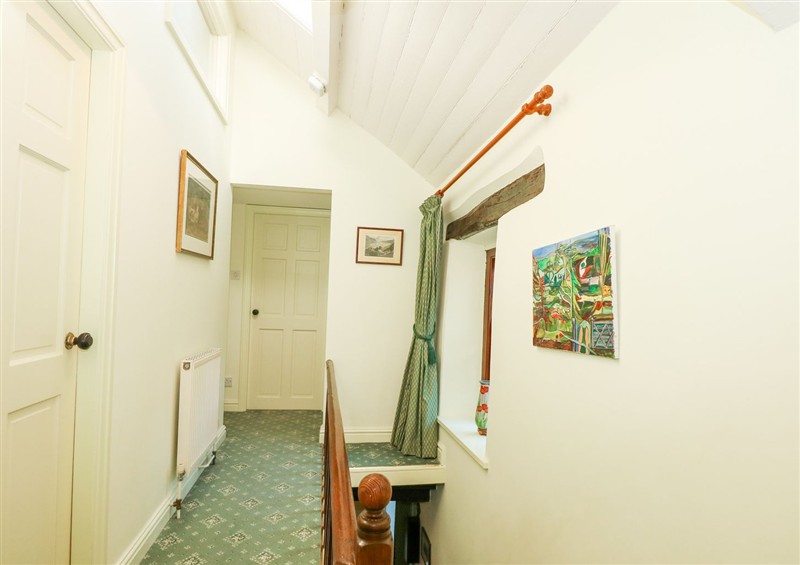 One of the bedrooms at Caen Y Coed Cottage, Penrhyndeudraeth