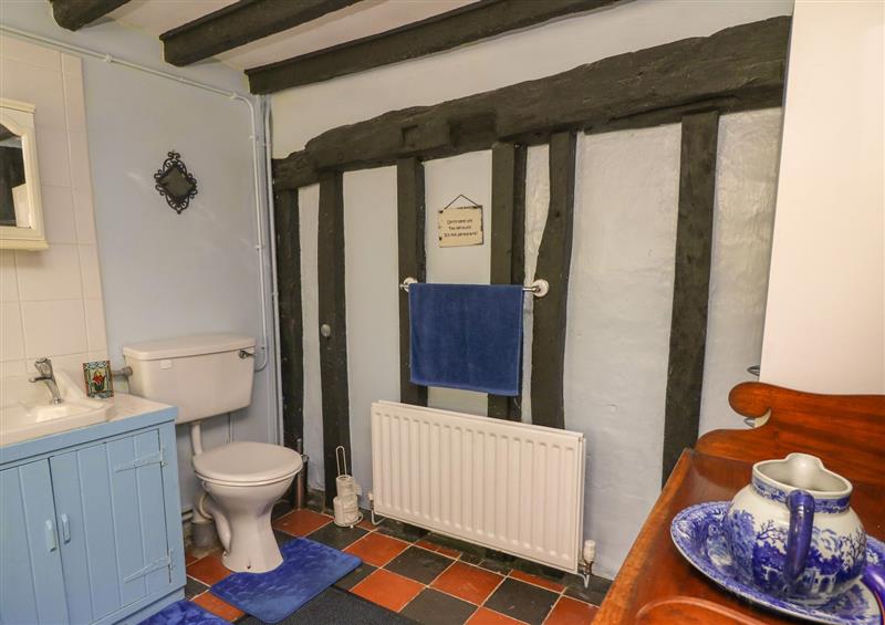 This is the bathroom at Caerau Farm House, Llanidloes