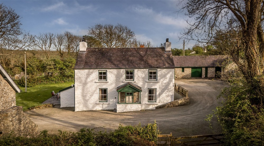 The exterior of Caerllan, Ceredigion at Caerllan in Llandysul, Ceredigion