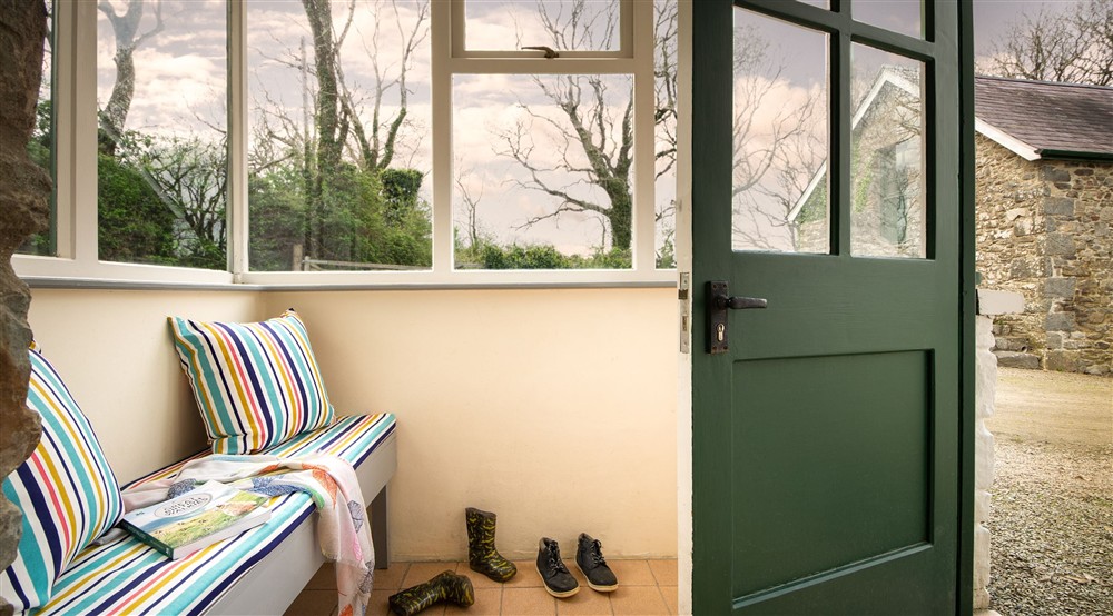 The porch (photo 2) at Caerllan in Llandysul, Ceredigion