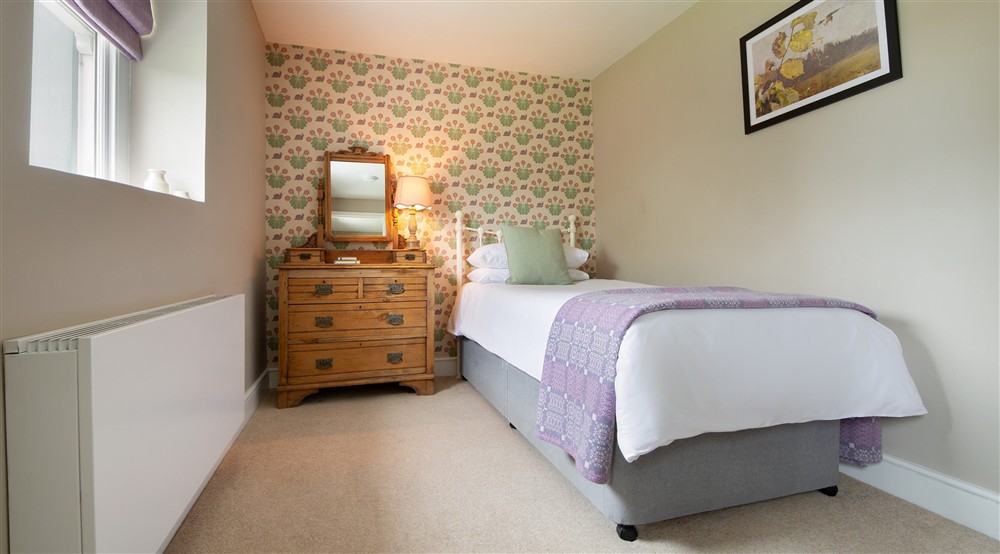 The single bedroom at Caerllan in Llandysul, Ceredigion