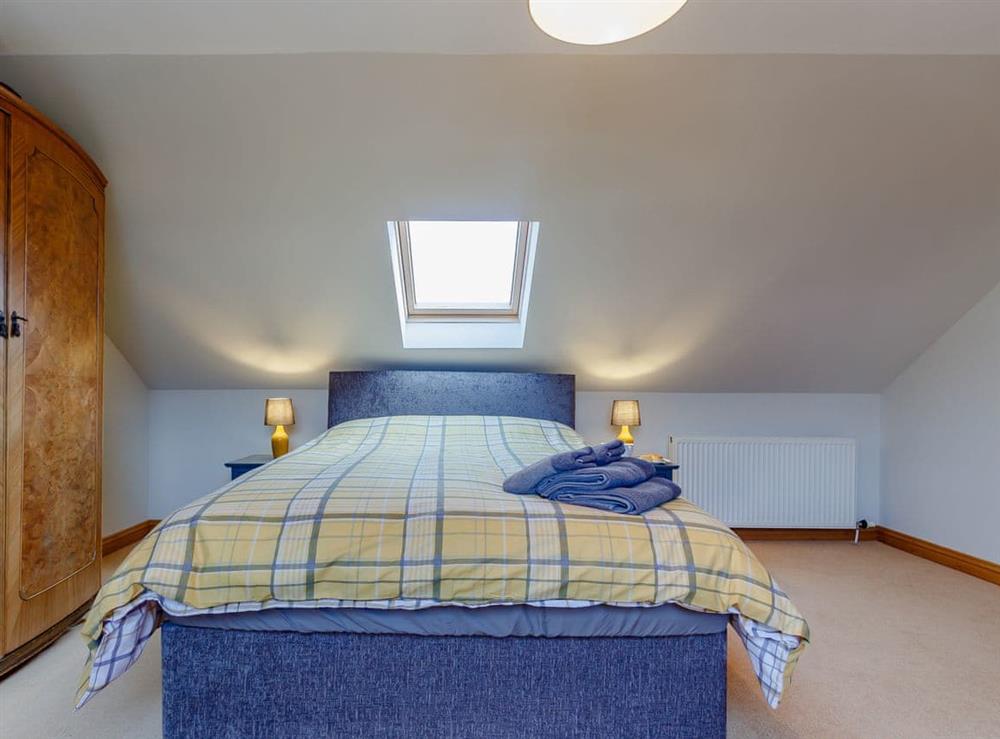Double bedroom at Cairn-O-Mhor in Lendalfoot, near Girvan, Ayrshire