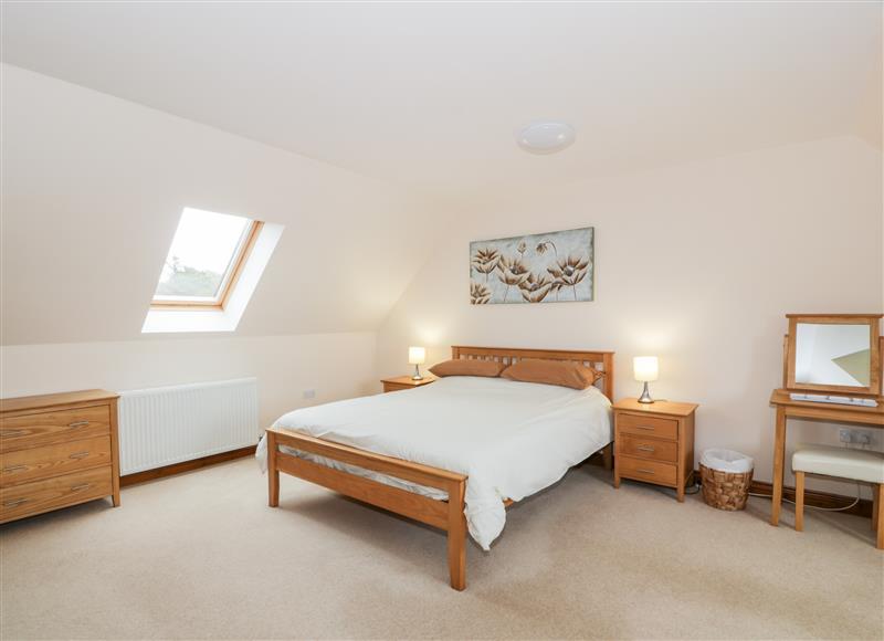 One of the bedrooms at Cairnhapple House, Stranraer
