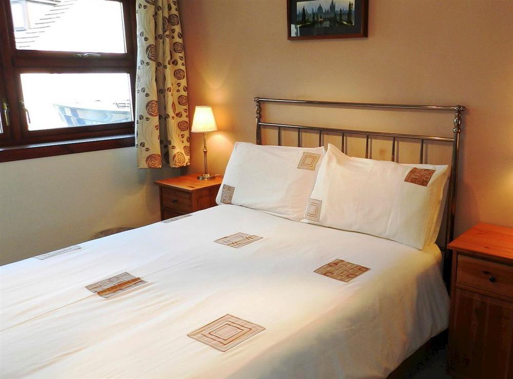 Double bedroom at Cairnsaigh in Whiting Bay, Isle of Arran, Scotland