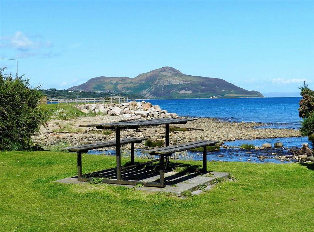 Surrounding area at Cairnsaigh in Whiting Bay, Isle of Arran, Scotland