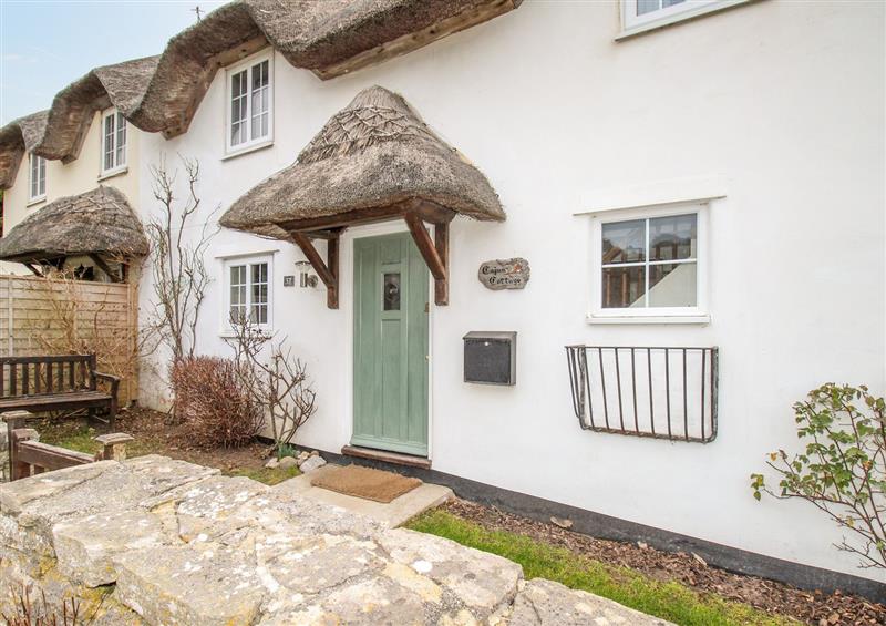 This is the setting of Cajun Cottage at Cajun Cottage, West Lulworth