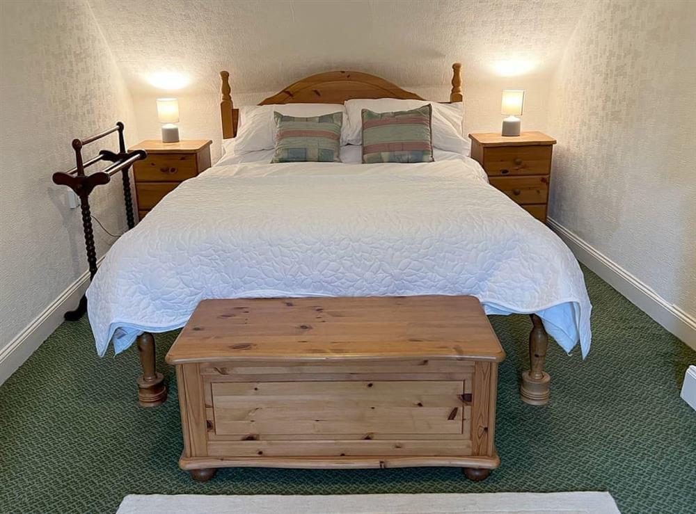 Double bedroom at Caladh Beag in Lochranza, Isle Of Arran